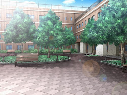 anime background scenery backgrounds visual landscape academy novel manga episode schools bts aesthetic wattpad park user outdoor yoongi bunnies fanfiction